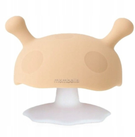 Mombella - rustgevende mushroom bijtring – voor tandjes en kalmering- 3m+- Chill Oat