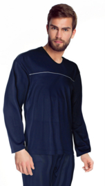 Mewa - lange pyjama - marineblauw