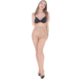 Transparante corrigerende panty – afslankpanty 20 den – nude (beige)
