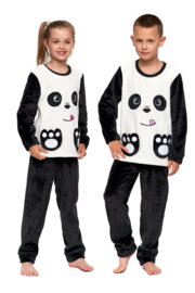 Moraj warme panda-kinderpyjama/huispak  - stof zoals bont