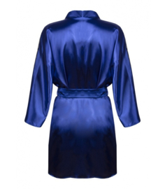 Giselle van DKaren | blauwe kimono | kwaliteit satijn | maten: S- 2XL |
