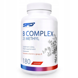 SFD B-Complex 25 Methyl – 180 tabletten – 180 porties – Vitamine B-complex