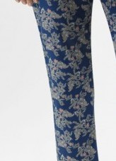 Martel- Waleria- dames pyjama- grijs/ marineblauw- 100 % katoen