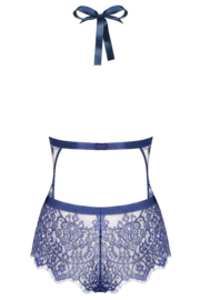 Obsessive Flowlace Kanten Body - Blauw