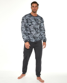 Cornette 'Air Force" heren pyjama lange mouwen- 100 % katoen