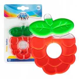 Canpol Babies framboos grote waterbijtring voor baby's - 3m+