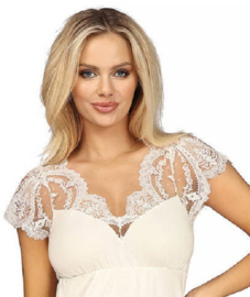 Hamana Tressy nachthemd viscose- ecru