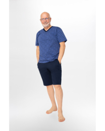 Martel- Michal - pyjama- blauw- 100% katoen