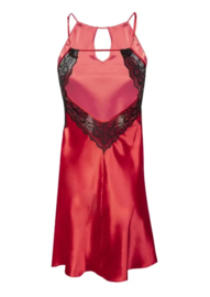Satijnen nachthemd  | DKaren Cortney | zwart | strand jurk |