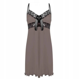 DKaren Cassidy  | nachthemd voor dames | viscose | cappuccino |