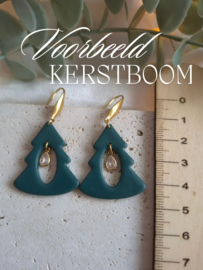 Kerstboom rood