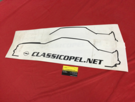 Logo, sticker "classicopel"