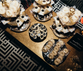 Sweettable 30p black/gold