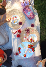 Sweet tables in thema