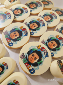 GEPERSONALISEERD KOEKJE MET NAAM OF FOTO