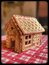 Volwassenen Kerst huisje bouwen. VOL=VOL