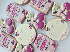 GEPERSONALISEERD KOEKJE MET 3D CHOCOLADE AFWERKING