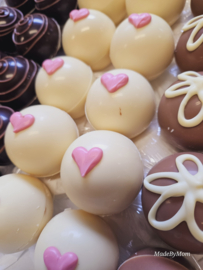 Set van 4 chocolademelk ballen