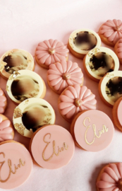 Mini cookie gepersonaliseerd (set van 10)