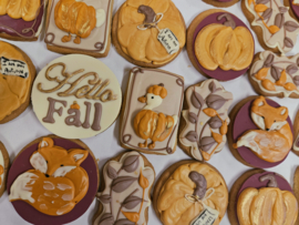 Herfst koekjes (set v 6)