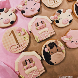 Cute farm sweettable +- 15 personen