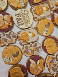Herfst koekjes (set v 6)