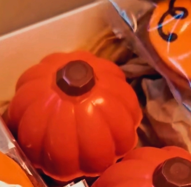 Chocolademelkbal Pompoentje