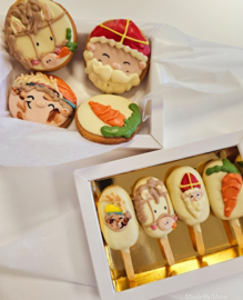 Set van 4 Sint cakesicles