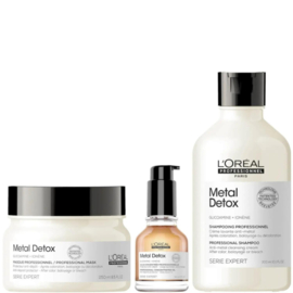 De L'Oréal Professionnel Serie Expert Metal Detox Set voor beschadigd haar