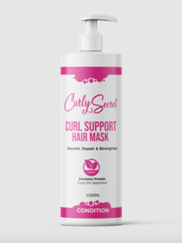 Curly Secret Curl Support Hair Mask 1000 ml family size XL AANBIEDING