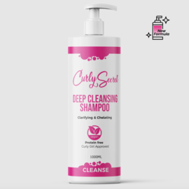 Curly Secret Deep Cleansing Shampoo 1000ml family size XL AANBIEDING