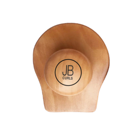 JBcurls Hoofdhuid Massage Borstel bamboo