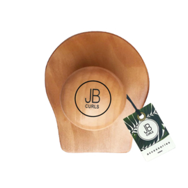 JBcurls Hoofdhuid Massage Borstel bamboo