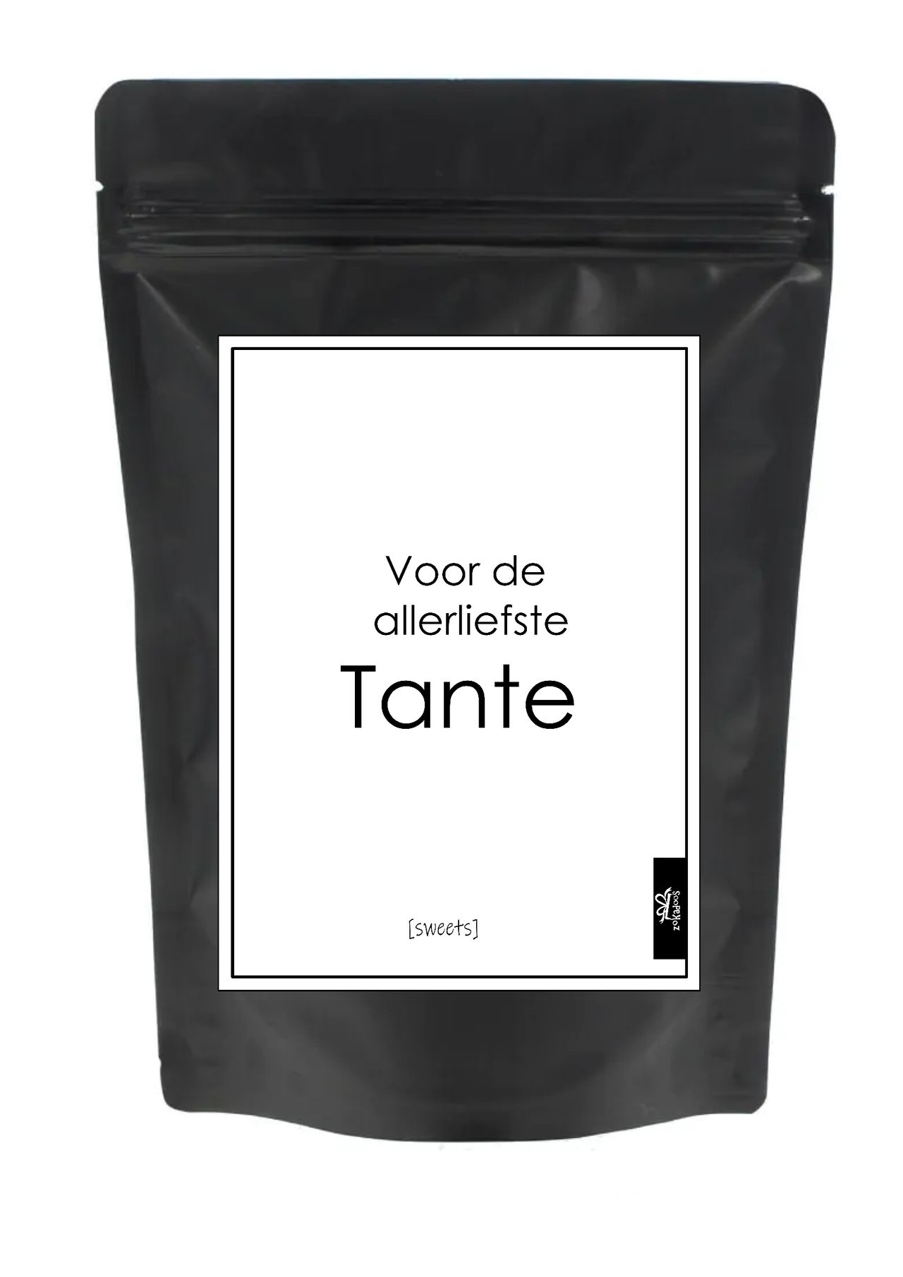Sweets | snoepzak voor de allerliefste tante