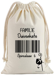 Sinterklaaszak | Streepjescode