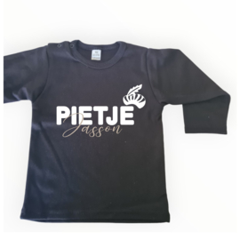 Kindershirt sinterklaas pietje naam