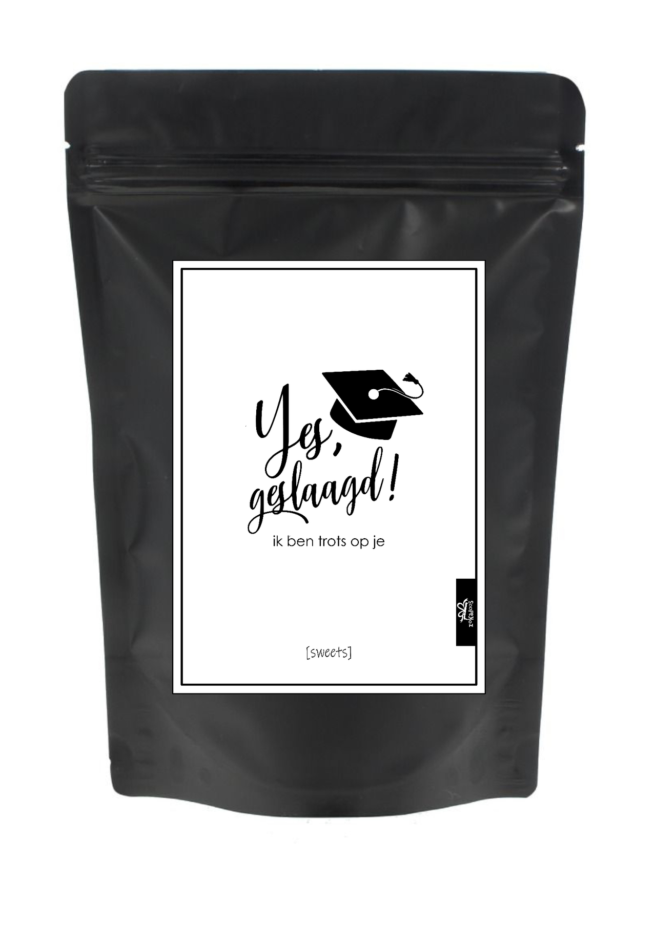 Sweets | snoepzak Yes geslaagd