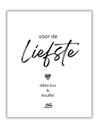 Wijnetiket Liefste