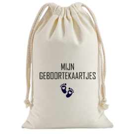 Bewaarzakje - Mijn Geboortekaartjes