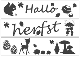 Lightbox strook "Herfst"