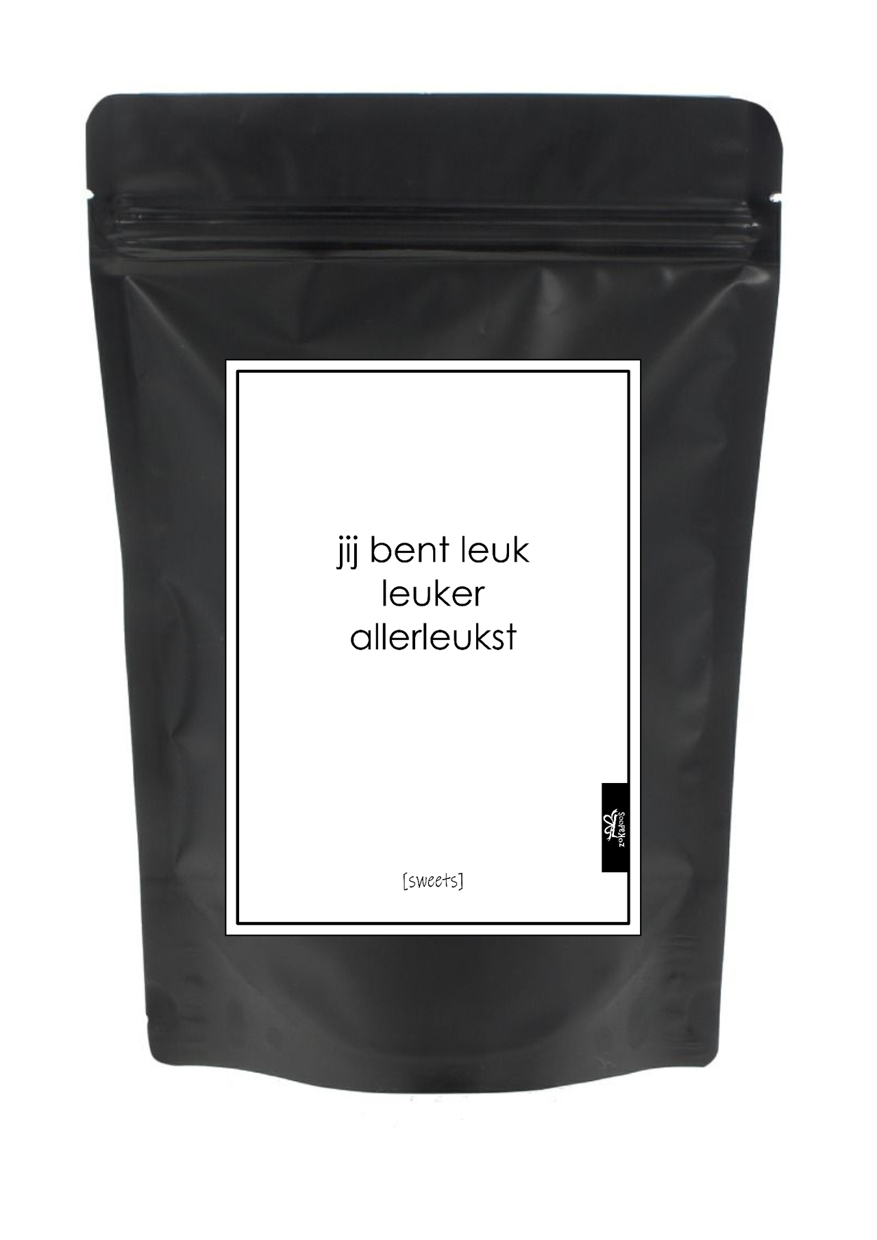 Sweets | snoepzak jij bent leuk!