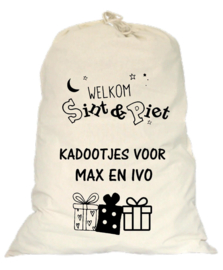 Sinterklaaszak welkom sint & piet