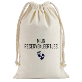 Bewaarzakje - Mijn reservekleertjes