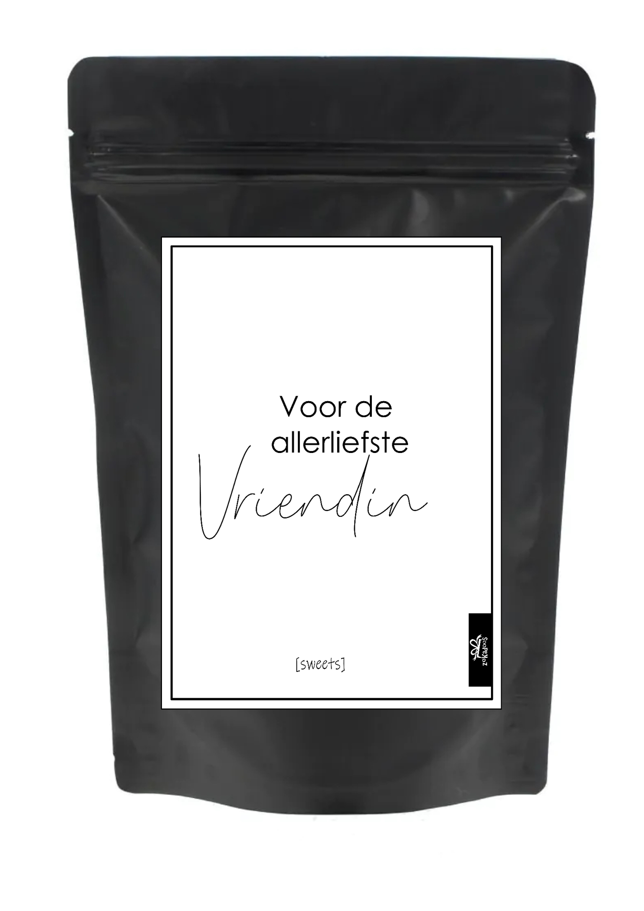 Sweets | snoepzak voor de allerliefste vriendin