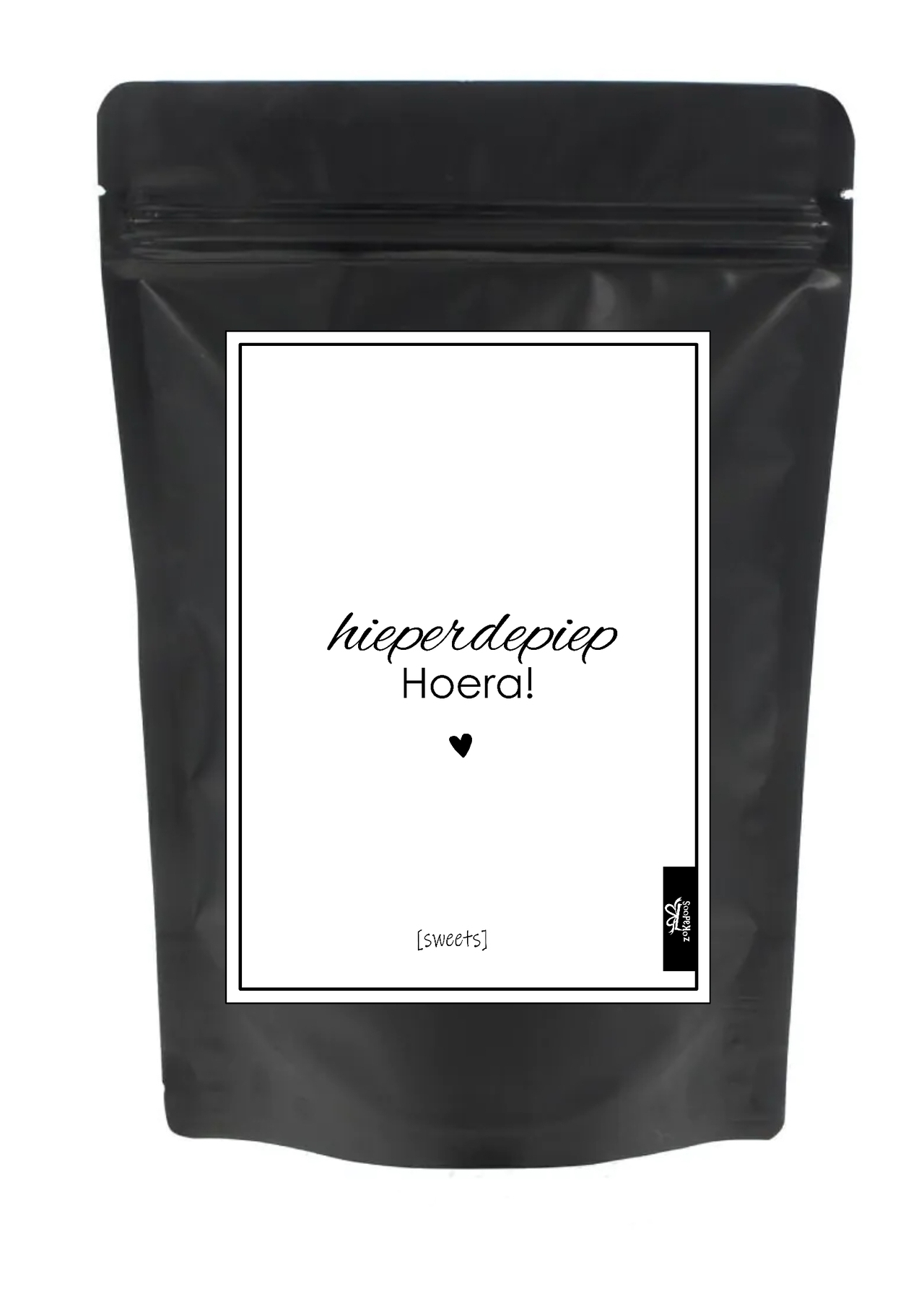 Sweets | snoepzak hieper de piep hoera