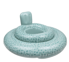 Swim Essentials Baby Float Groen Panterprint 0-1 jaar