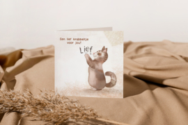 Een lief krabbeltje!