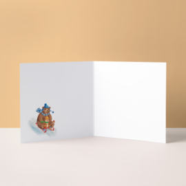 Kerstkaart "Vriendjes"