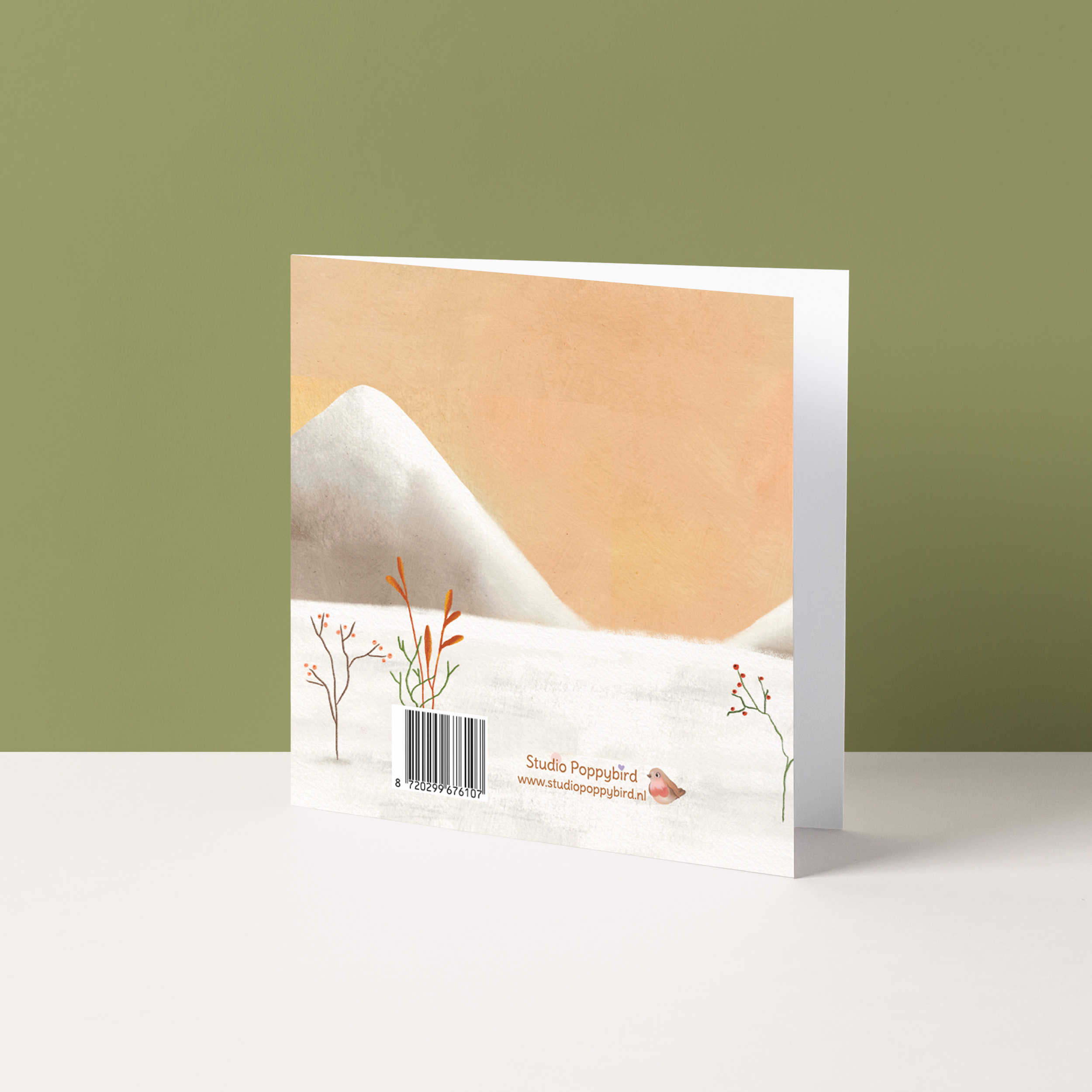 Kerstkaart "Vriendjes"