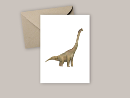 Ansichtkaart "Brachiosaurus"
